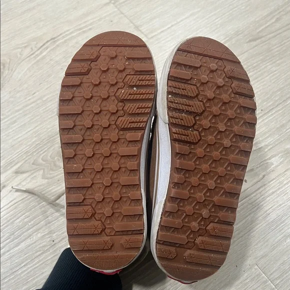 Vans Kids High-Top Sneakers - Tan and Black - Picture 3 of 6